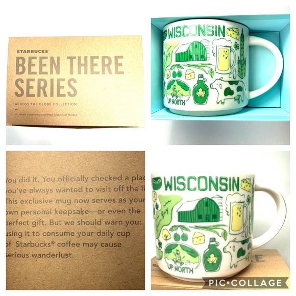 Starbucks Mug WISCONSIN Been There Series NEW 2019 - Picture 8 of 8
